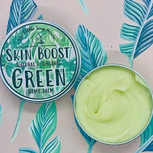 Plant based Hemp face cream | Green infused organic face/body balm