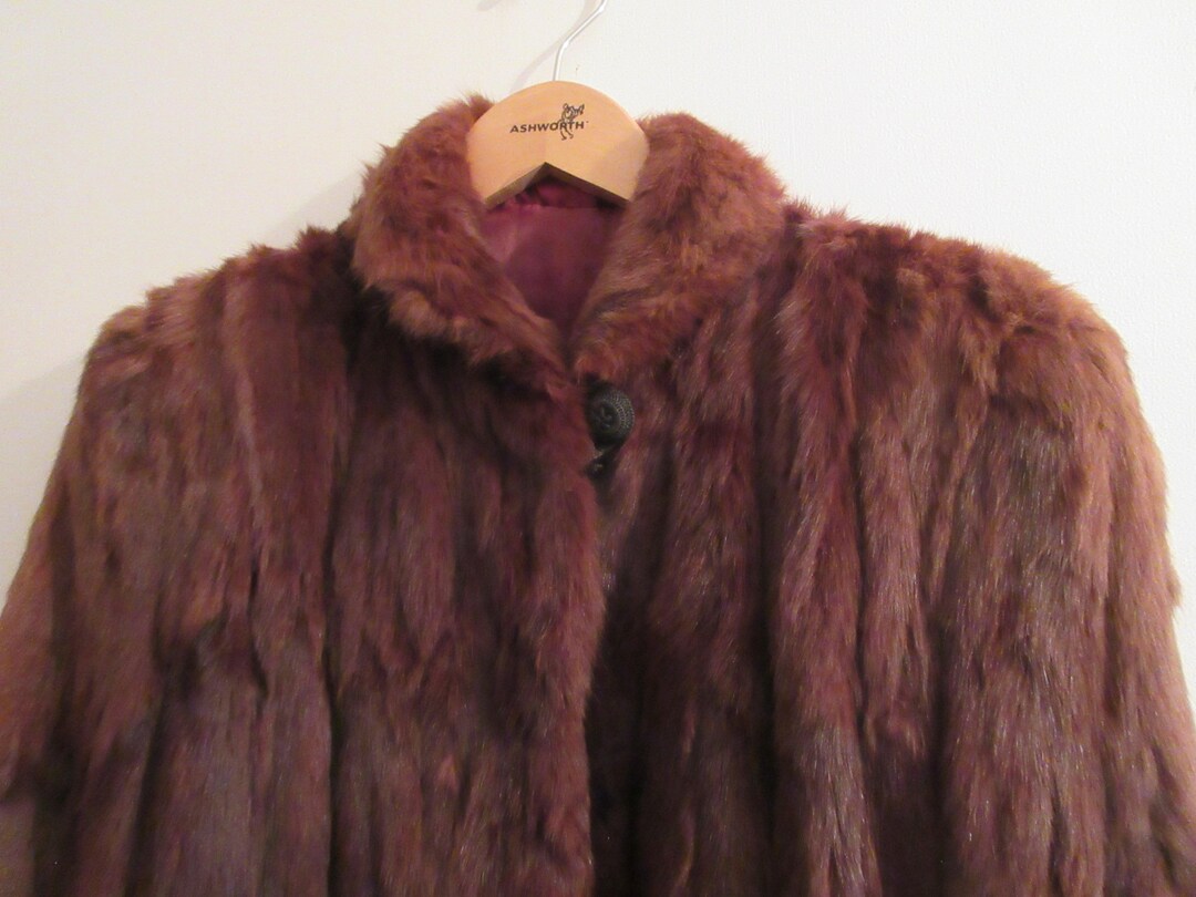 Beautiful Vintage Full Length Mink Coat 1950s/60s Etsy