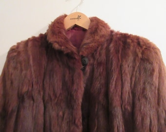 Beautiful Vintage Full Length Mink Coat - 1950s/60s