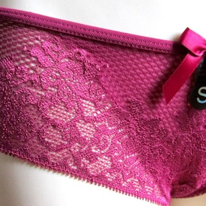 French Knickers Lace Briefs Panties. 8 - W: 22&quot; to 30&quot;