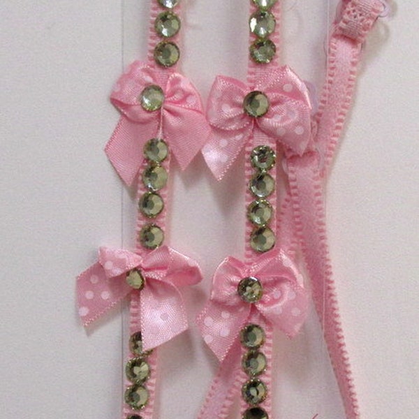 Pink Polka Dot Bra Etsy