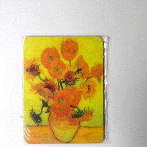 Vincent Van Gogh Sunflowers Fridge Magnet.