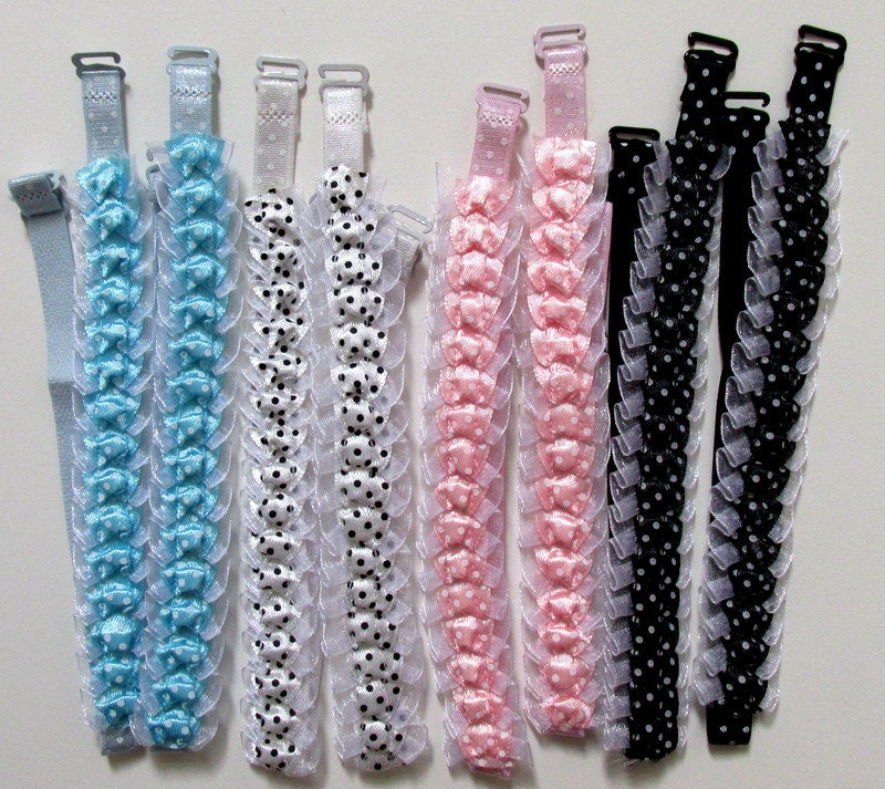 10pc Bra Strap Clips for Back Conceal Bra Strap Holder Adds A Full