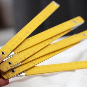 大工用木製折りたたみ定規、折りたたみメーター