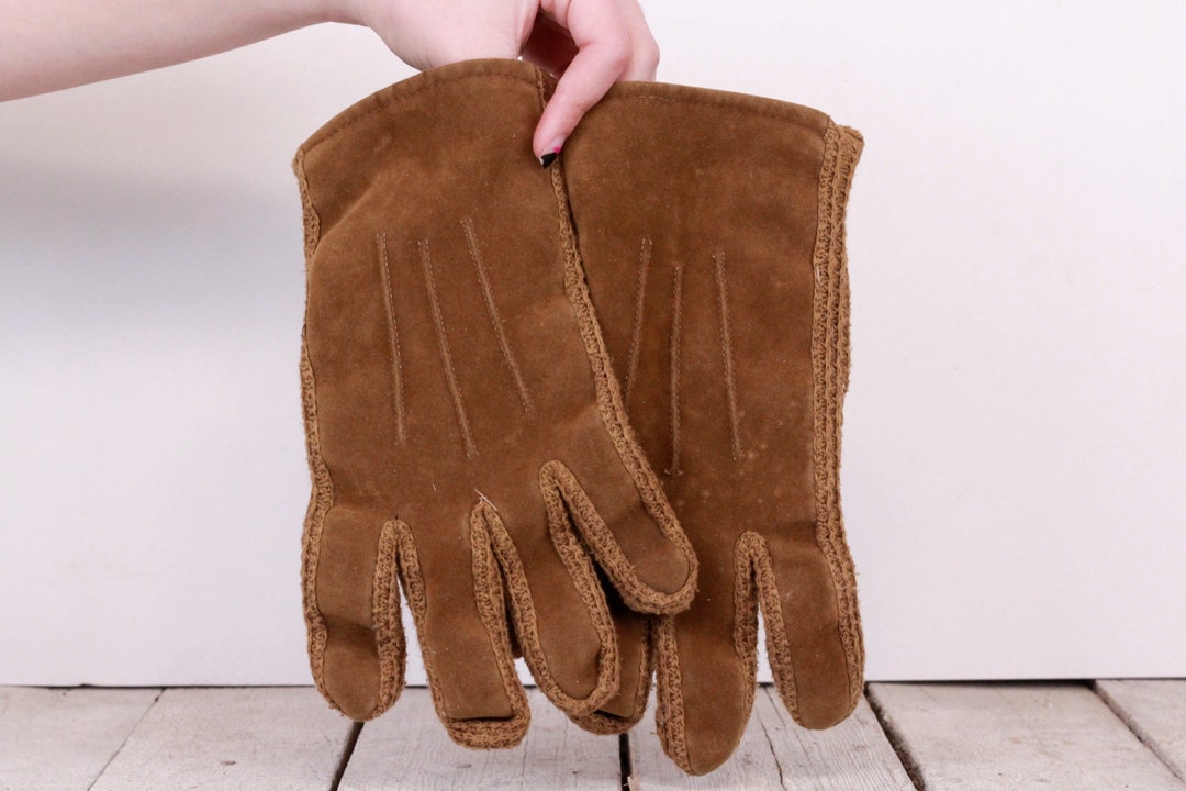 Atosa Halloween-Handschuhe – Klauen-Handschellen Für Grusel-Fans, Unisex, Braun/Silber