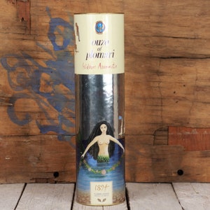 Estojo de papelão vintage de luxo para frascos, suporte para garrafas, caixa redonda