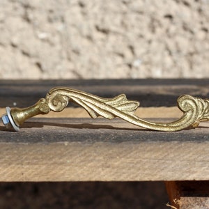 Vintage Brass Wall Hanger Hook Coat Wall Hanging