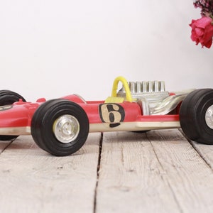 Formula 1 Car Toy, Vintage 70s Racing Car 1:43 Scale