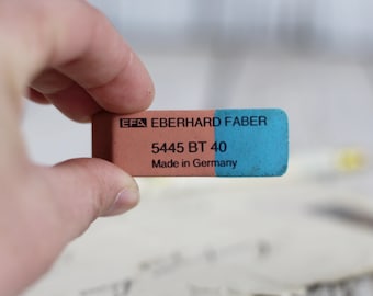 Vintage Eberhard Faber Eraser, 1980s German Collectible