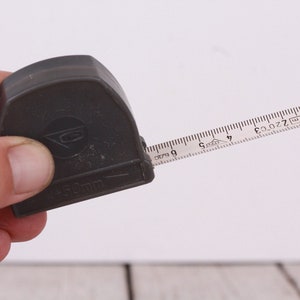 Vintage Maßband, 2 Meter, zum aufrollen
