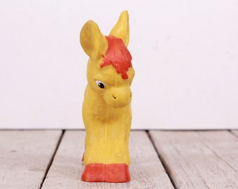 ヴィンテージのゴム製おもちゃ、ロバ、ポニー、動物 - Etsy 日本