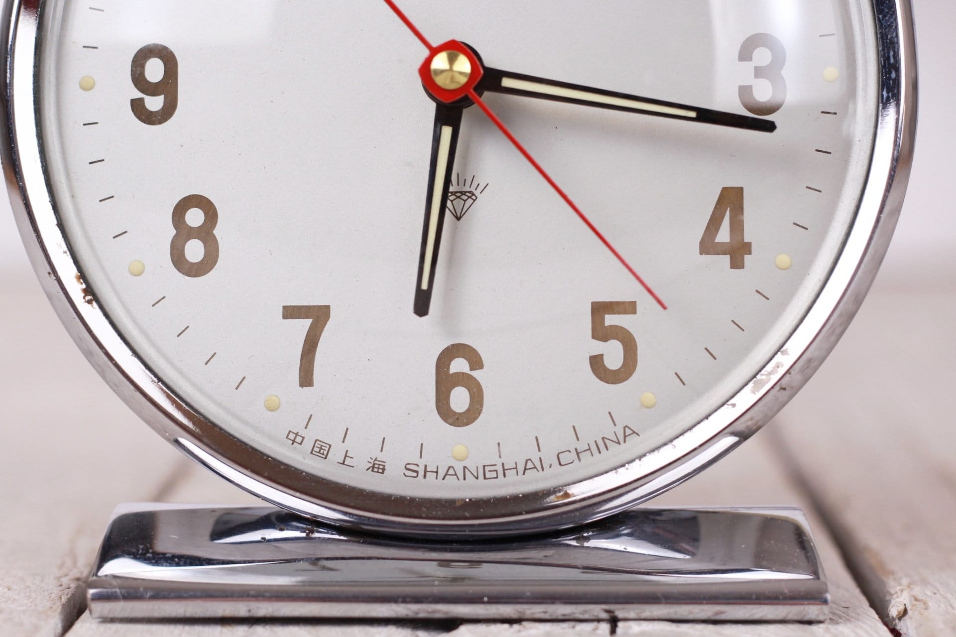 Vintage Chinese Mechanical Alarm Clock WindUp Working Etsy