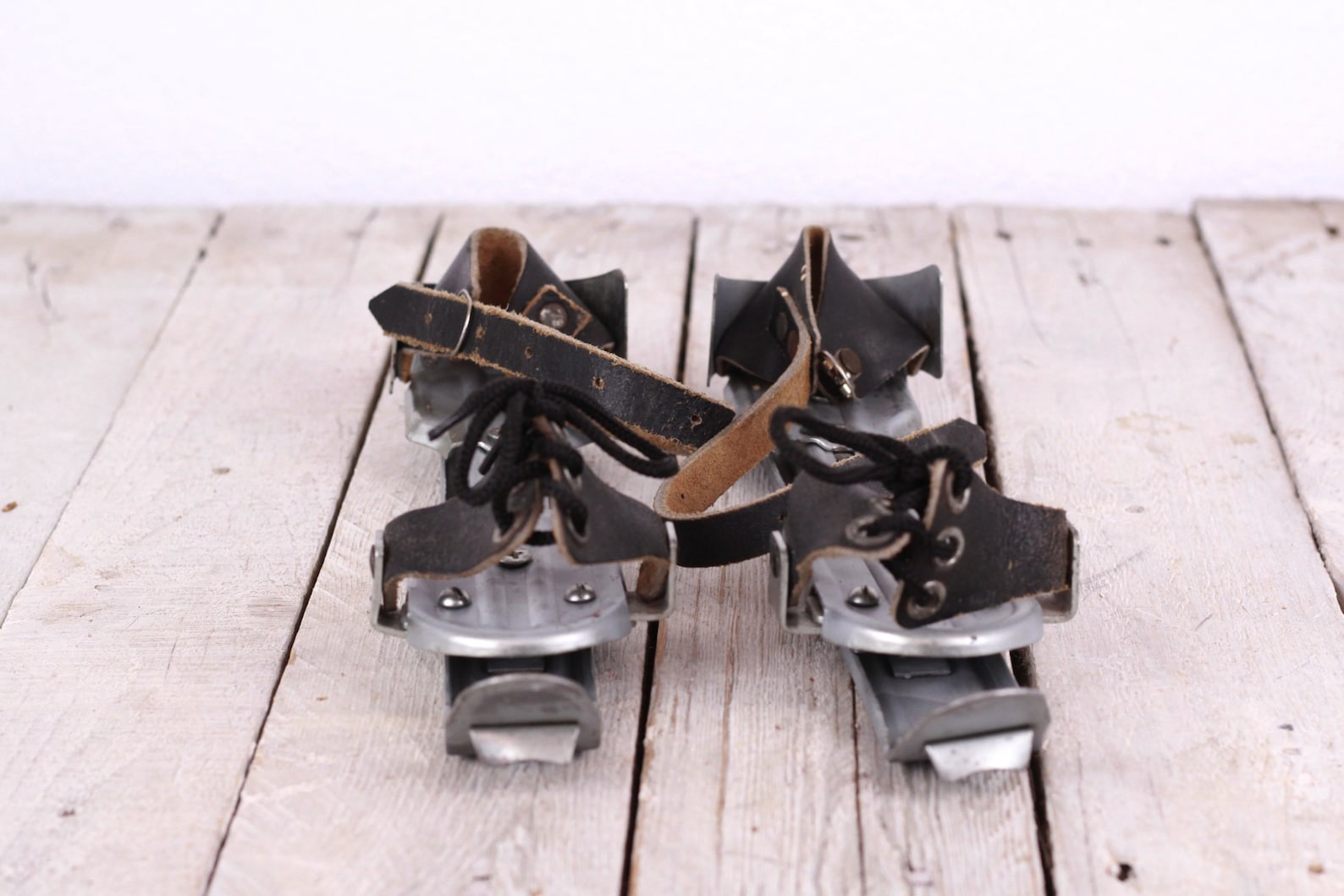Vintage Strap on Ice Skates Made in USSR circa 1950s Etsy