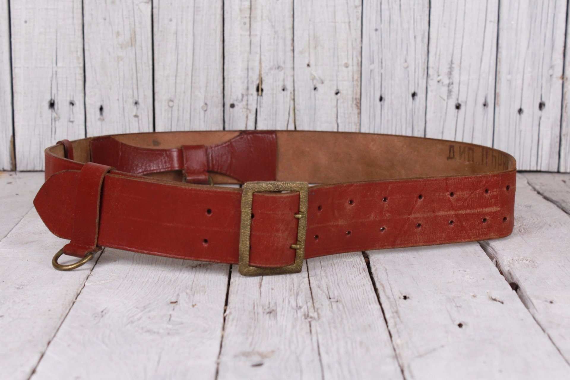 Vintage Leather Belt