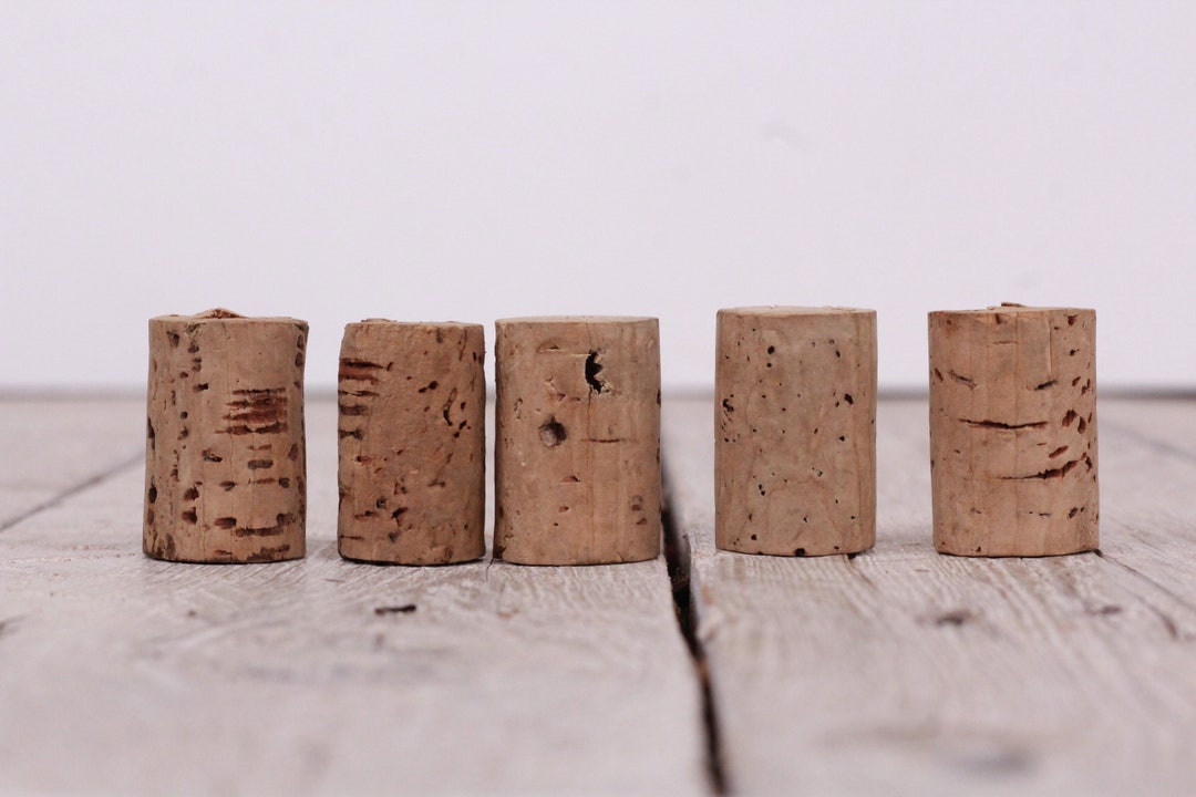 Vintage Set of Five Cork Bottle Stoppers Wine Corks Stoppers Etsy