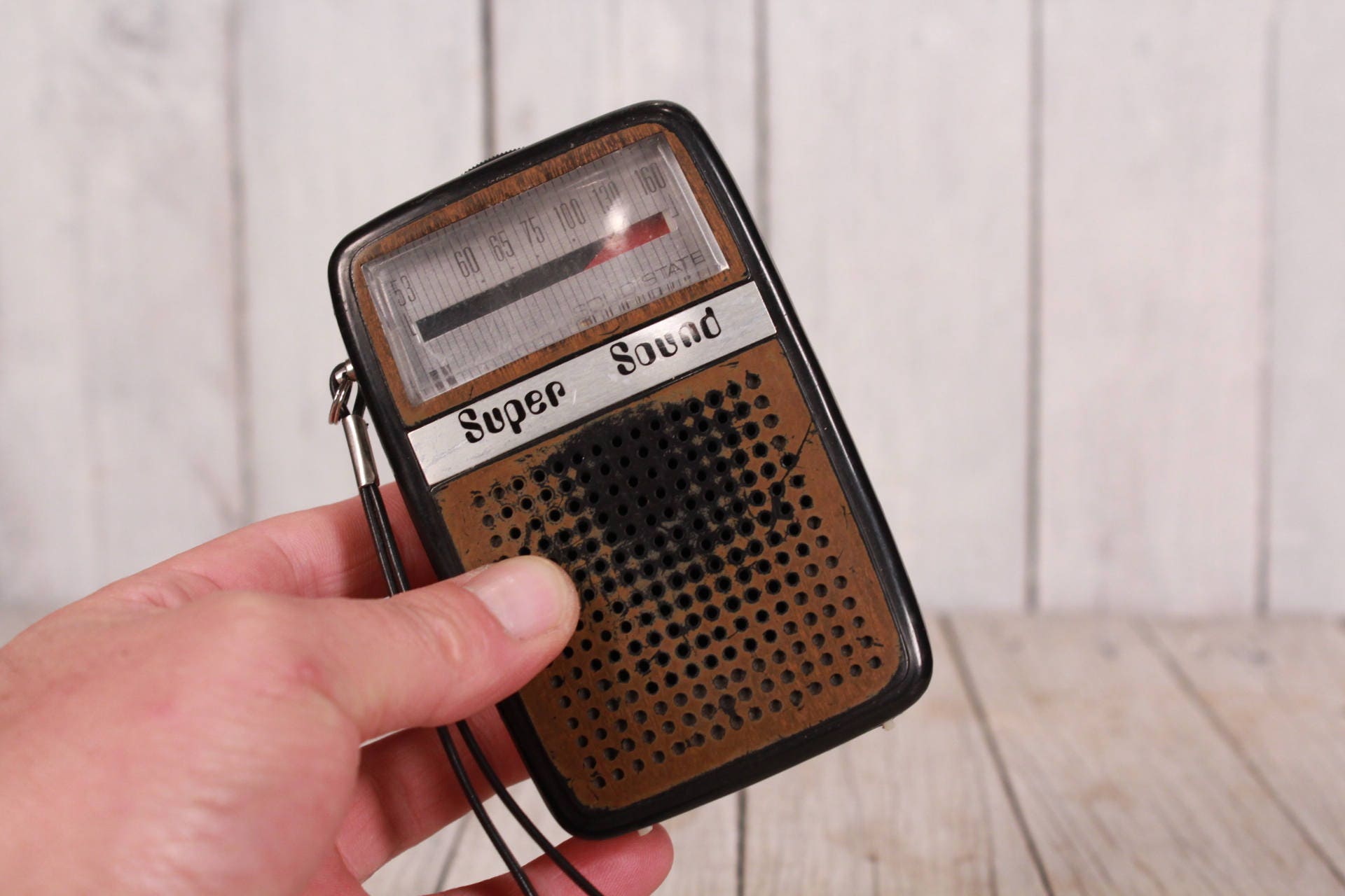 Vintage Radio Receiver Super Sound Portable Transistor 