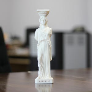 Antique woman figurine, Greek Roman goddess statue, Antique Greece sculpture, Greek mythology, Greek antique, Gift idea, Home decoration