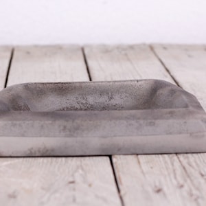 Vintage Outdoor Big Vintage Metal Ashtray 1960's