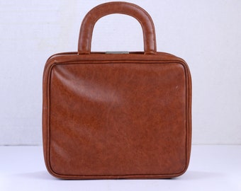 Maleta vintage para niños pequeños, bolso de viaje