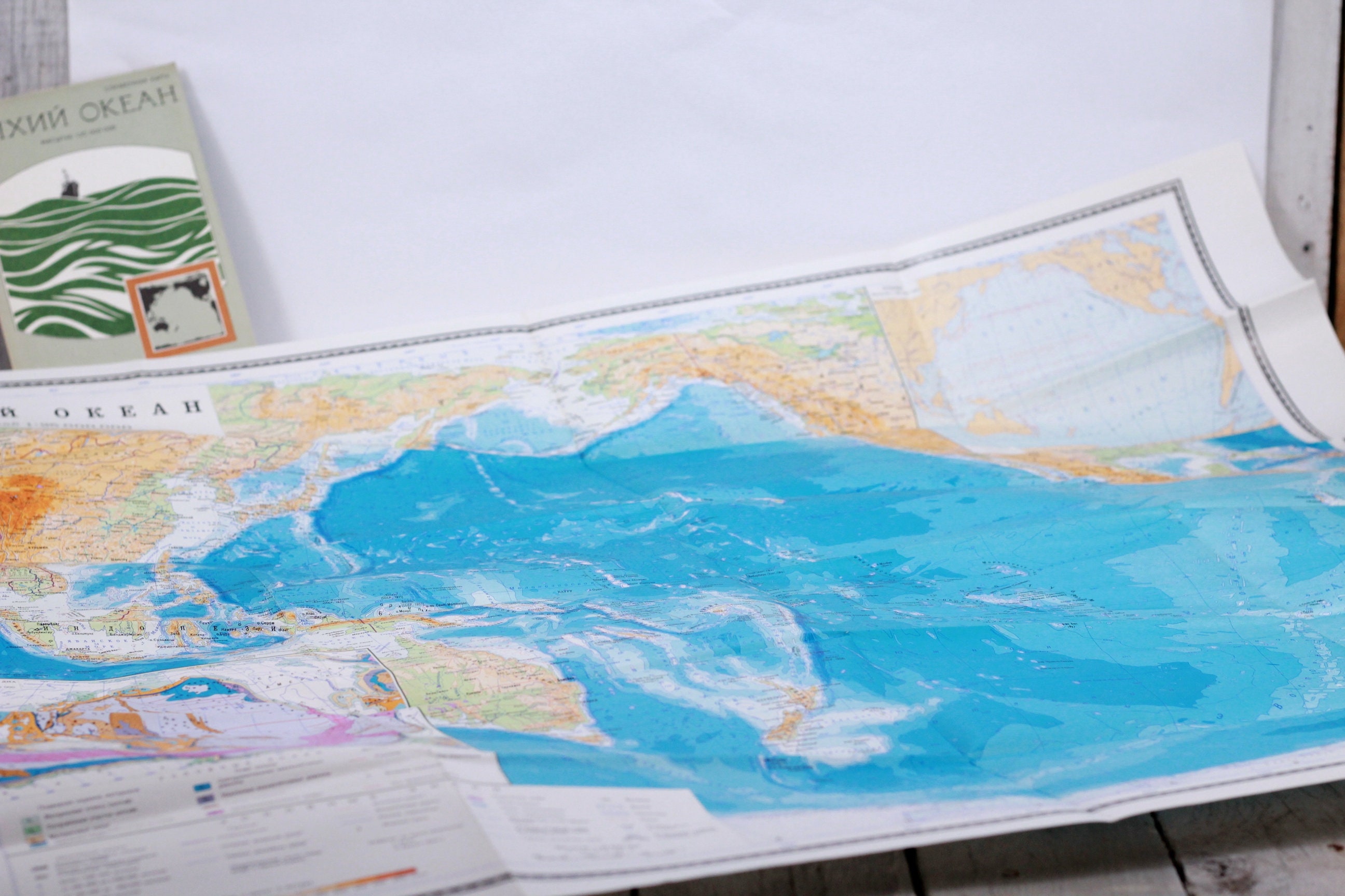 Pacific ocean map - Etsy Nederland, حجم الصورة 2592x1728