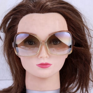 Sunglasses 70s, Vintage sunglasses, Old sunglasses, Retro sunglasses, 70&#39;s fashion, Retro style sunglasses, Brown sunglasses, Gift for her