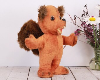 ヴィンテージ リス ぬいぐるみ ぬいぐるみ 子供用 おもちゃ