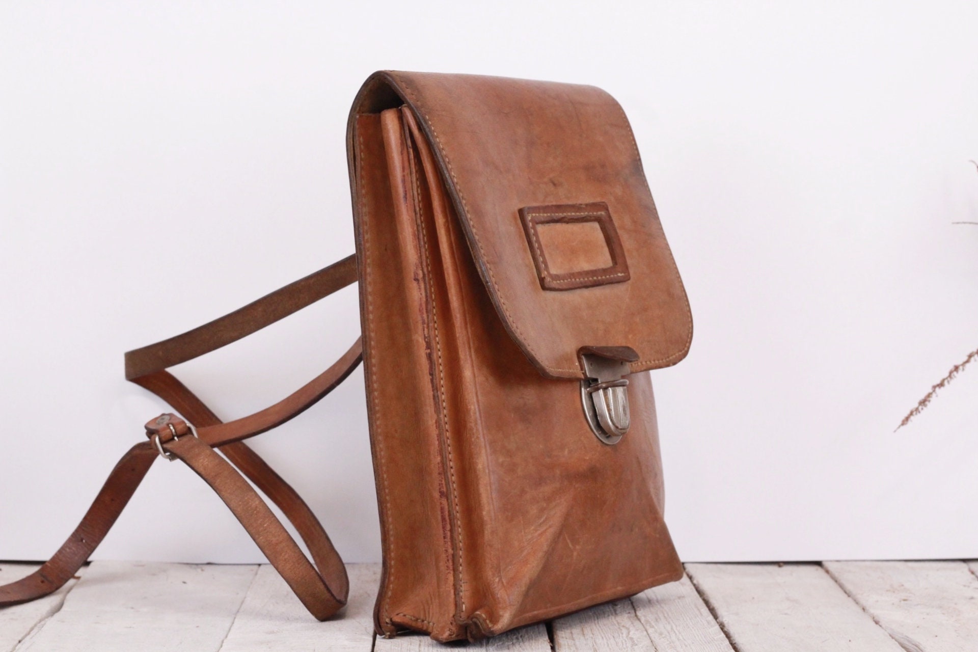 WW2 Military Messenger Bag, Original Soviet Army Officer Bag