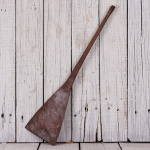 Antique Oven Scoop, Spatula from Wrought Iron
