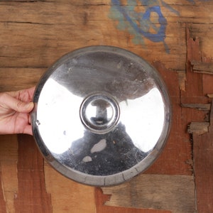 Vintage Car Wheel Cover, Automobile Part, Hubcap, USSR Wheel Center Cap, Metal Hub Cap