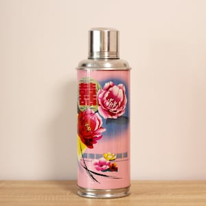 Vacuum Thermos Shanghai, Vacuum Bottle, Camping Flask, Chinese Thermos with Cup & Cork Stopper