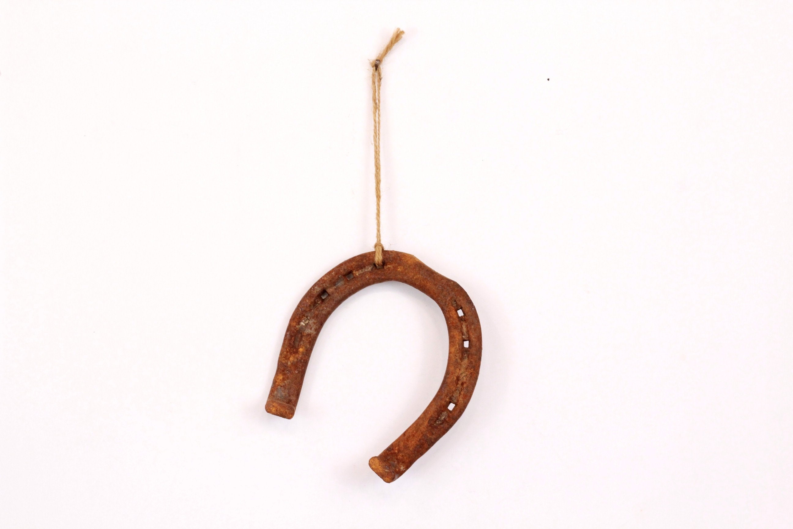 Vintage Rusty Horseshoe Good Luck Charm Wall Hanging Lucky - Etsy