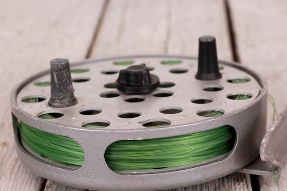 Vintage Aluminum Fishing Reel: Collectible 1950s Fly Reel - Etsy