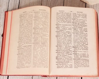 ヴィンテージのドイツ語・ブルガリア語辞書、翻訳、希少