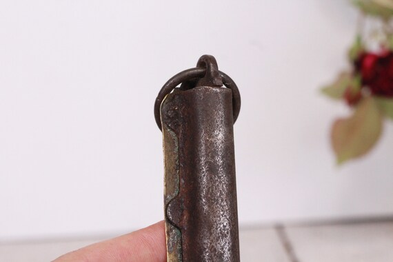 アンティーク　はかり　ブラス　HUGHES'S Pocket ballance Antique Hughes Pocket Scale: German Brass Hook Balance, 1900s - Etsy