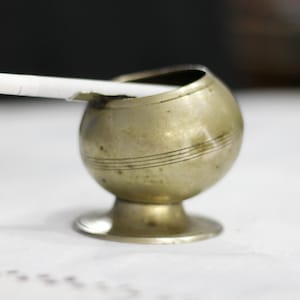 Vintage Small Ashtray in Globe Shape, Vintage 1970s