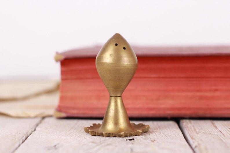 Vintage Brass Toothpick Holder Etsy