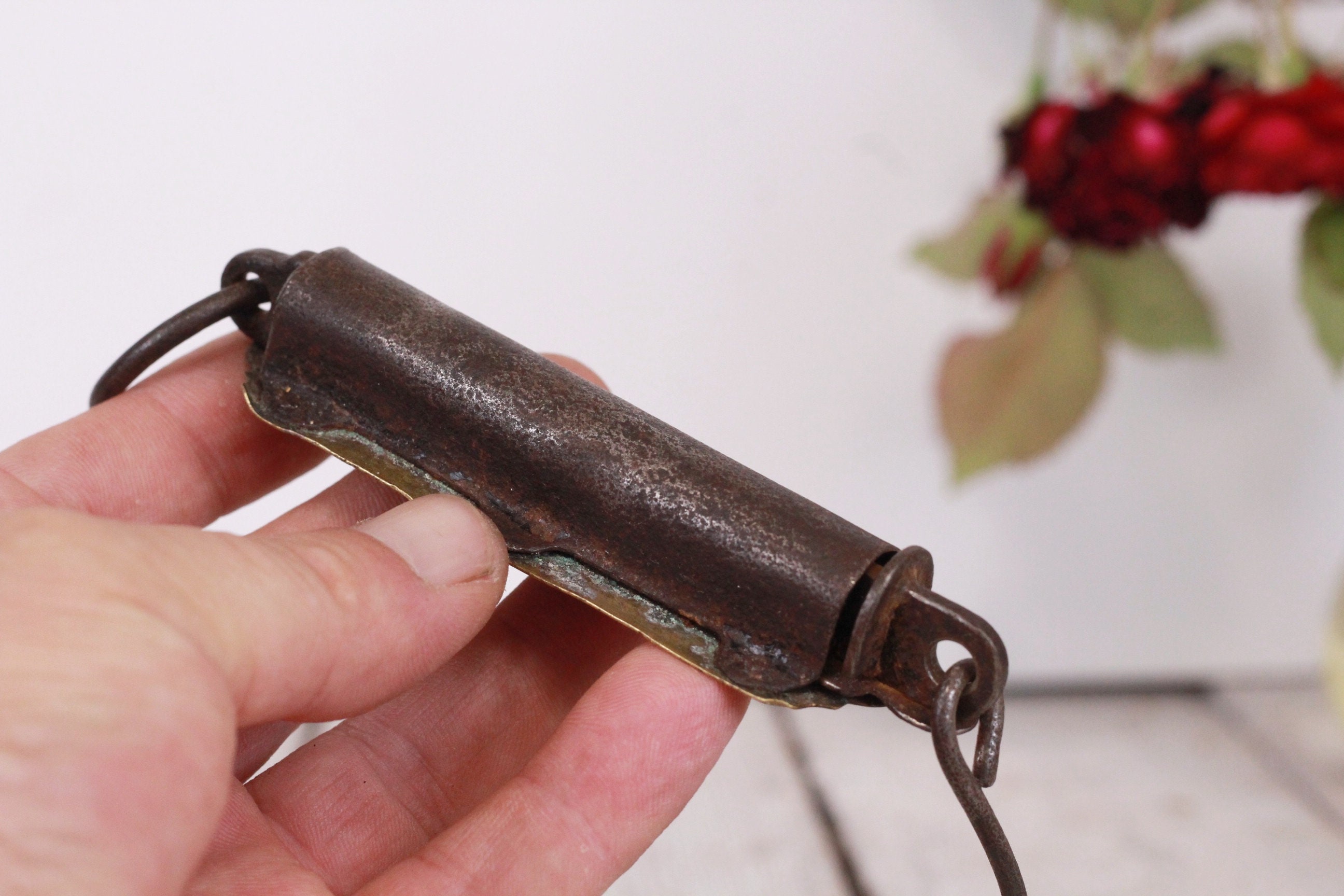 Antique Hughes Pocket Scale: German Brass Hook Balance, 1900s - Etsy