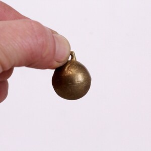 Vintage Small Brass Animal Bell with Clapper