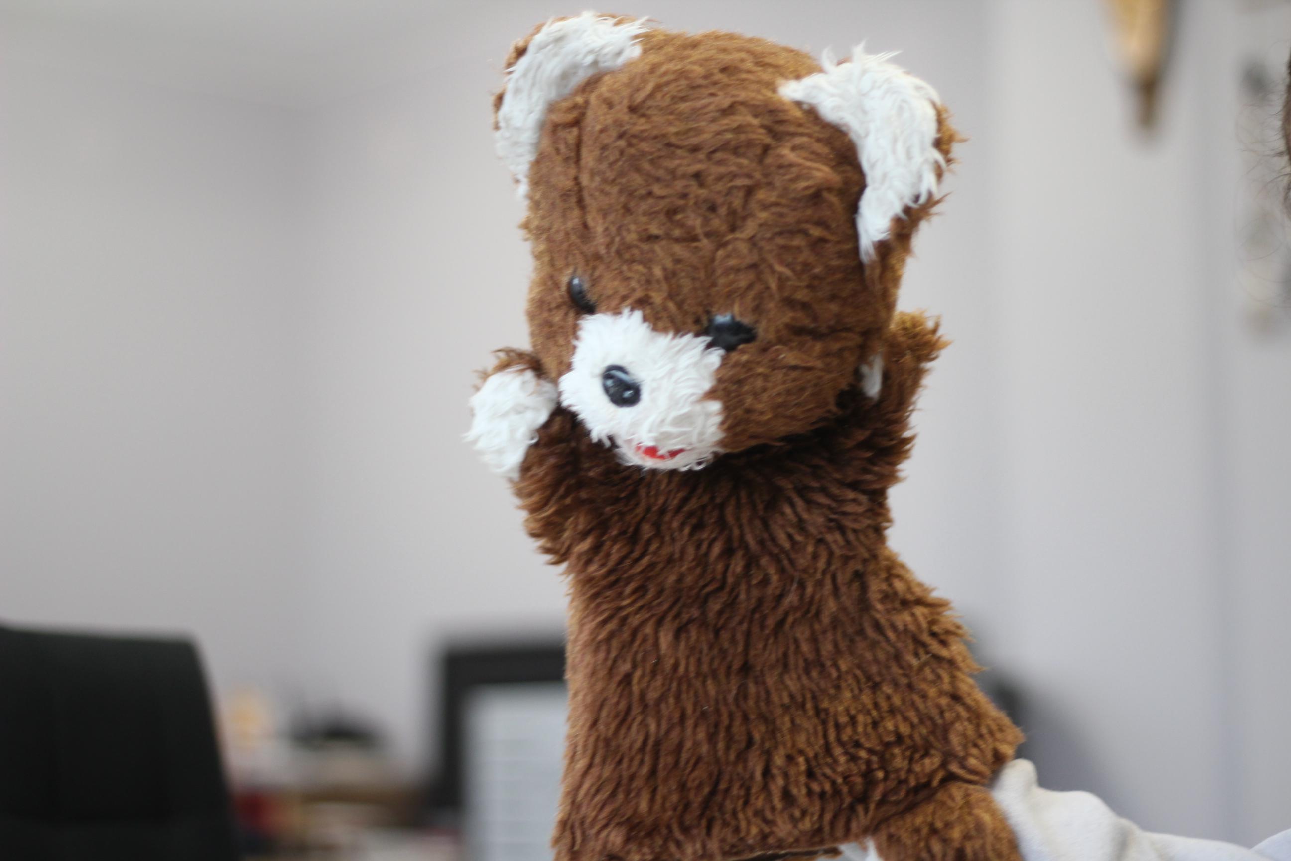 * vintage puppet ❀ クマさん ハンドパペット vintage puppet ❀ クマさん ハンドパペット