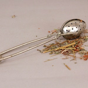 Vintage Tea Strainer Spoon, Tea Infuser