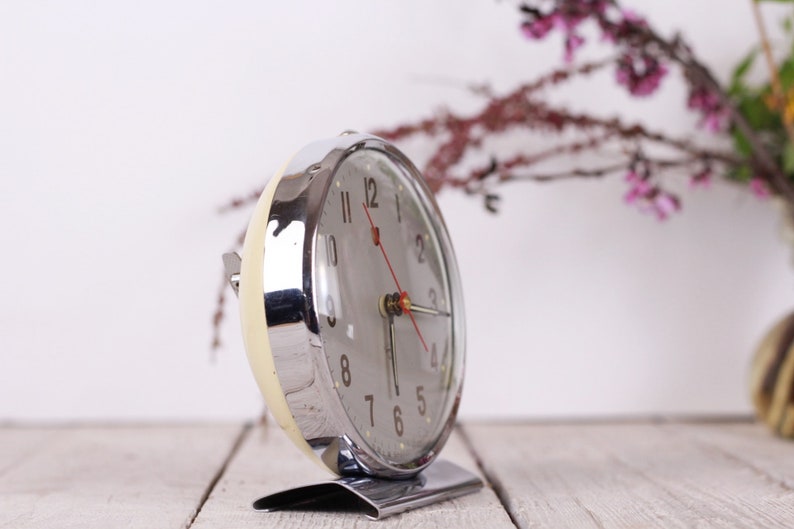 Vintage Chinese Mechanical Alarm Clock Windup Working Etsy