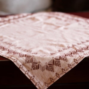Vintage bestickte Tischdecke