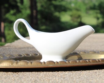 Salsera de porcelana francesa vintage
