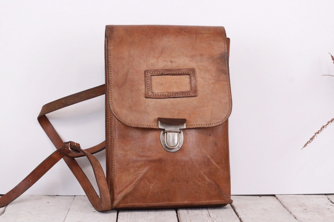 WW2 Military Messenger Bag, Original Soviet Army Officer Bag