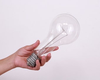 Vintage Edison Big Bulb Lamp, Industrial Lamp, Filament, Retro