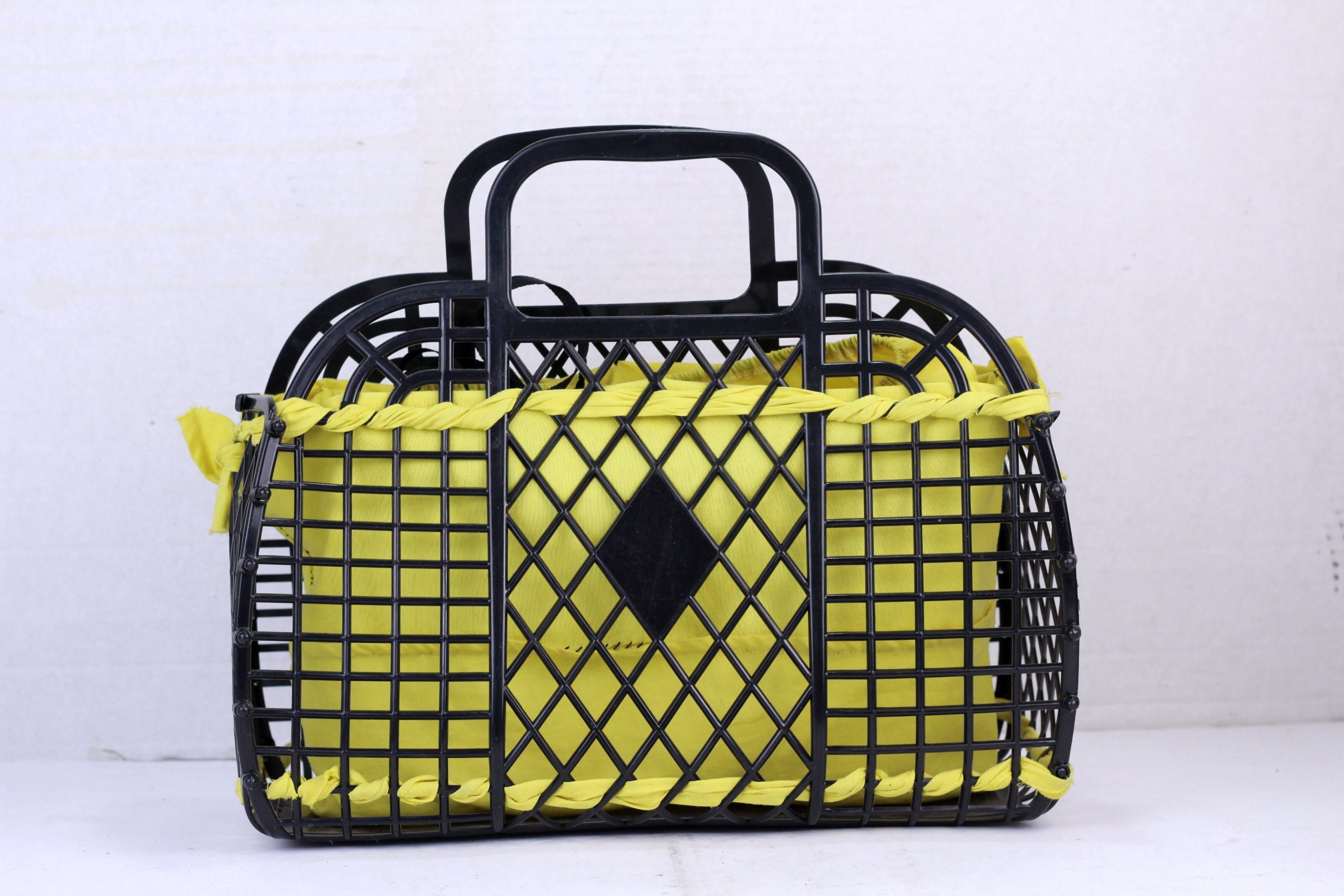Vintage Hard Plastic Bag, Top Handle Bag for Shopping - Etsy