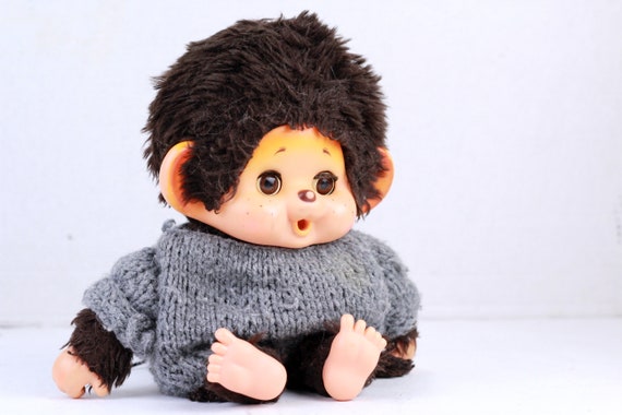 Vintage 1970s Monchichi Plush – Collectible Monkey Toy - Etsy