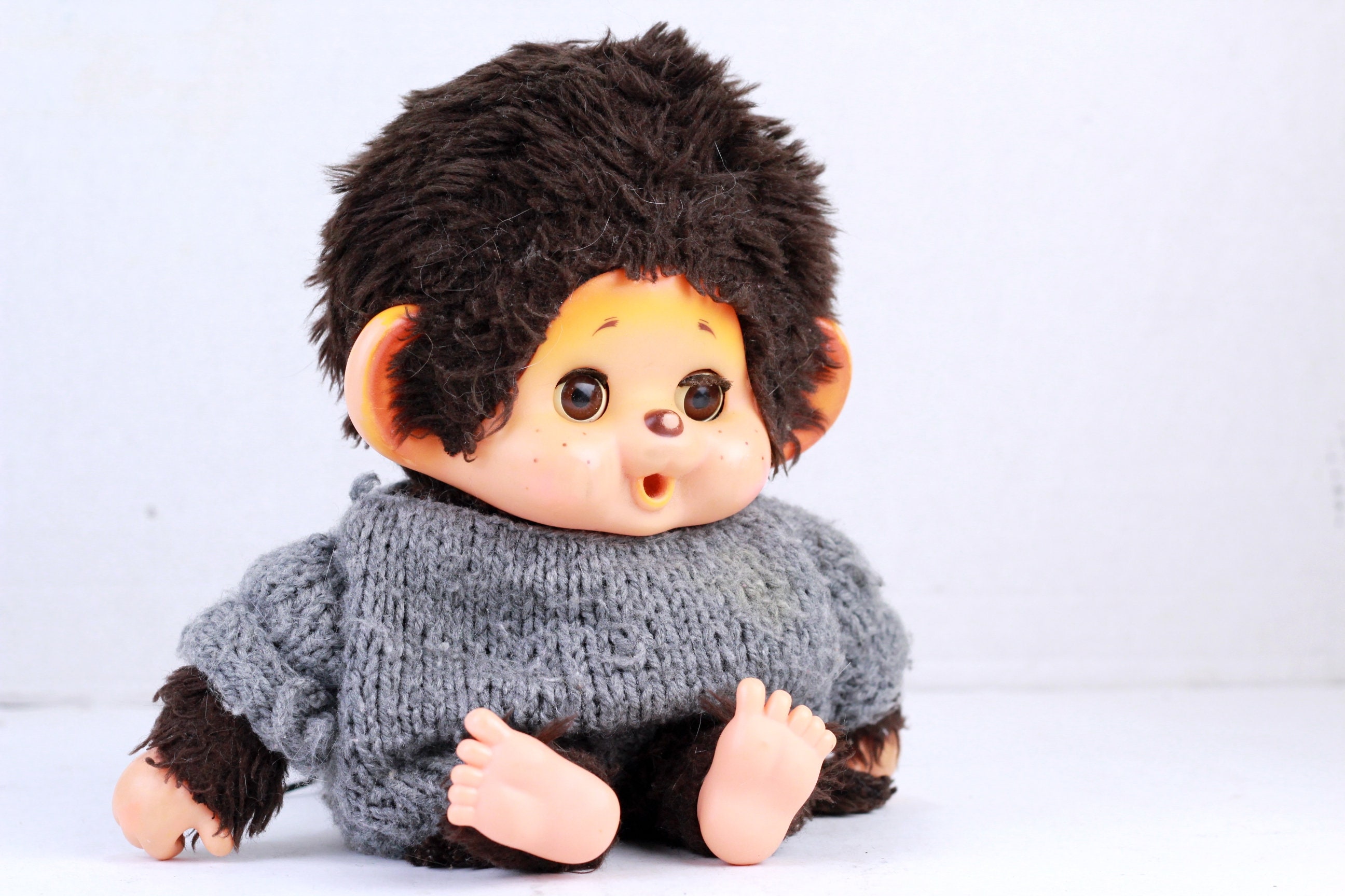 Vintage 1970s Monchichi Plush – Collectible Monkey Toy - Etsy