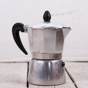 Vintage Small Coffee Maker Express 4/6 Cups Coffee Maker In The 1990s Vintage Kitchen Decor Primula Express Aluminum