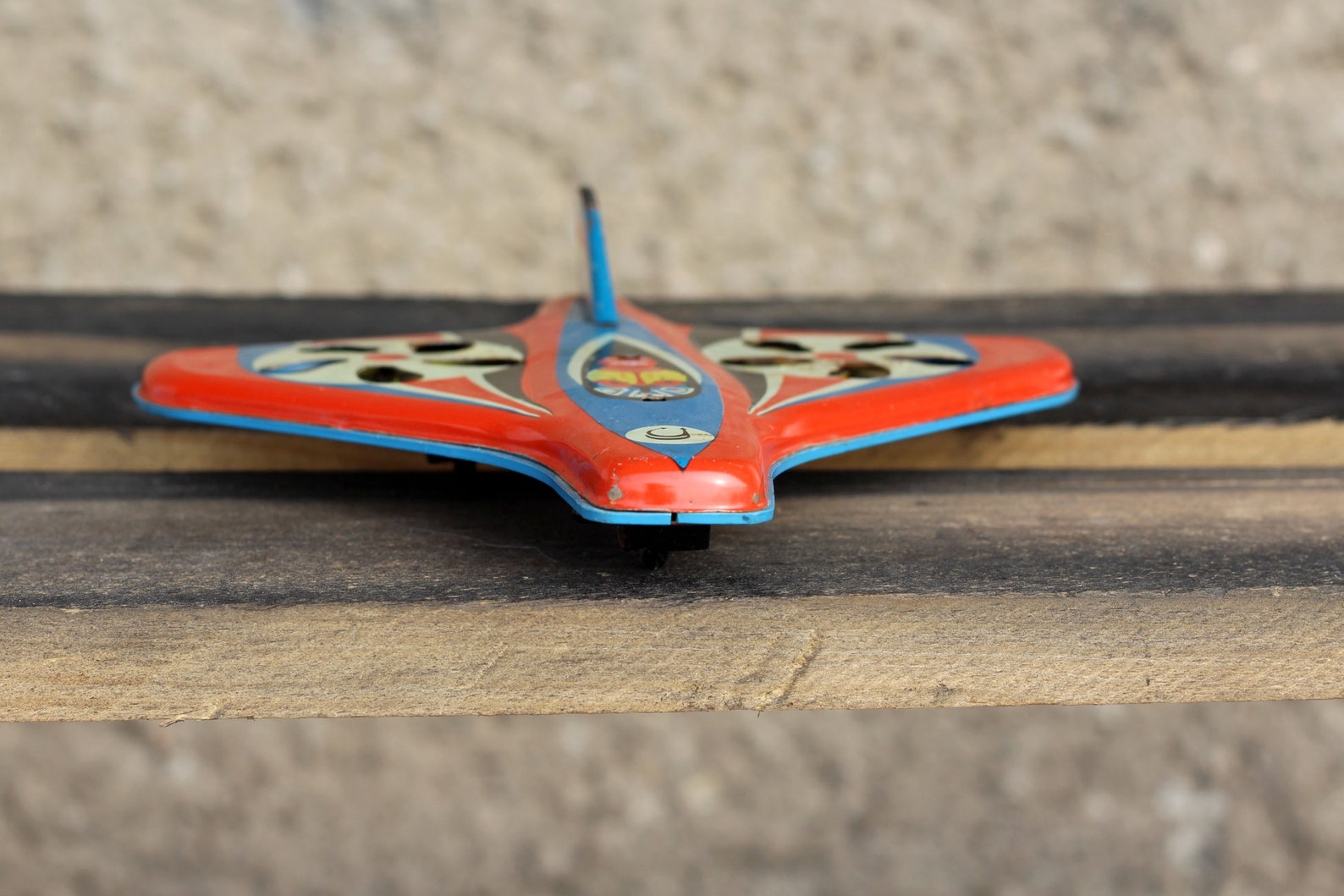 Mechanical Tin Airplane Soviet Tin Airplane Metal Airplane Etsy